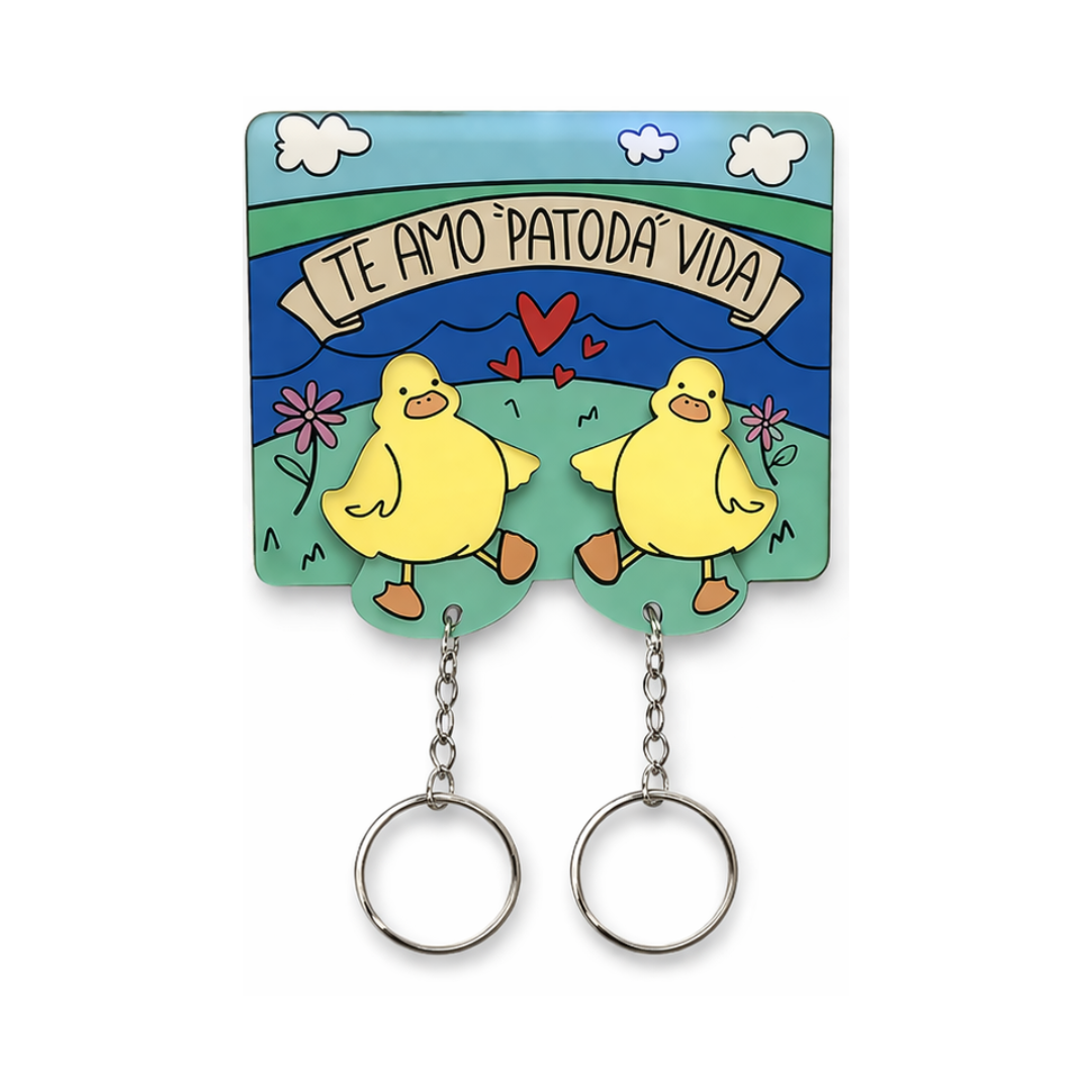 Llavero Patodavida